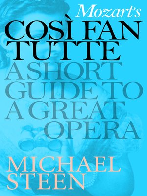 cover image of Mozart's Così Fan Tutte